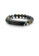 Glamorousky silver Fashion Temperament Plated Black 316L Stainless Steel Geometric Rectangle Imitation Agate Beaded Bracelet D4A6AACFCA4CB4GS_1