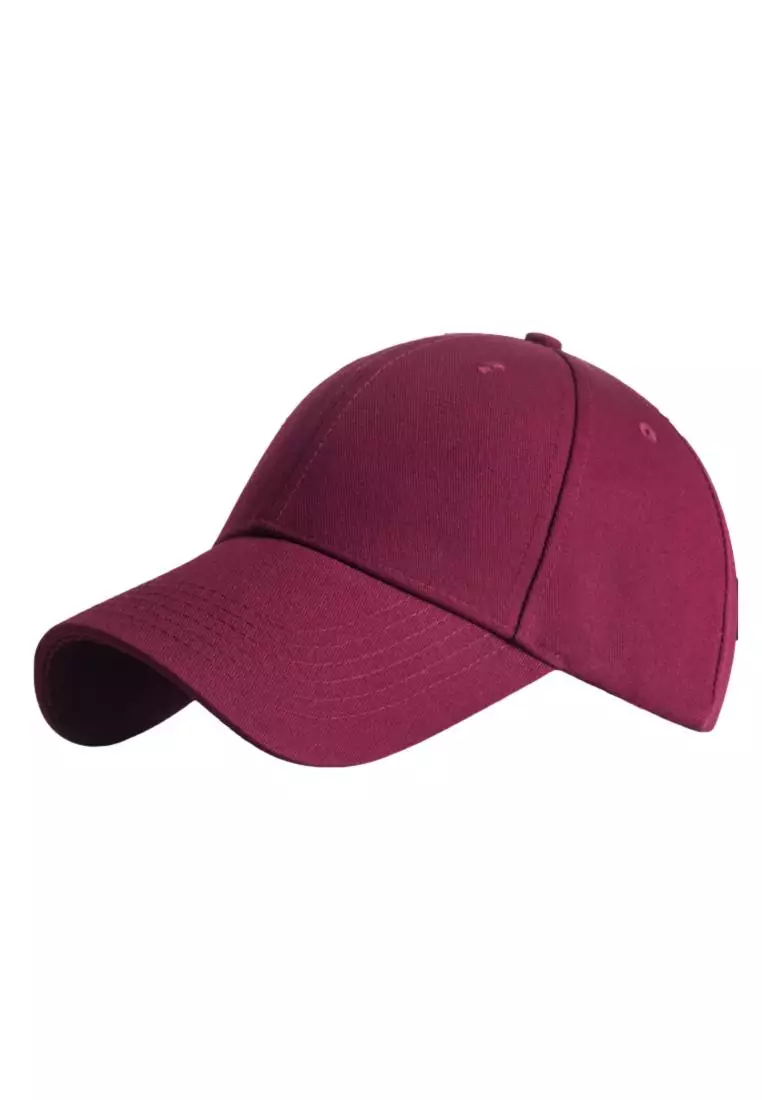 Burgundy baseball online cap