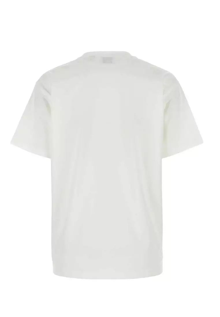Check Pocket T-Shirt in White