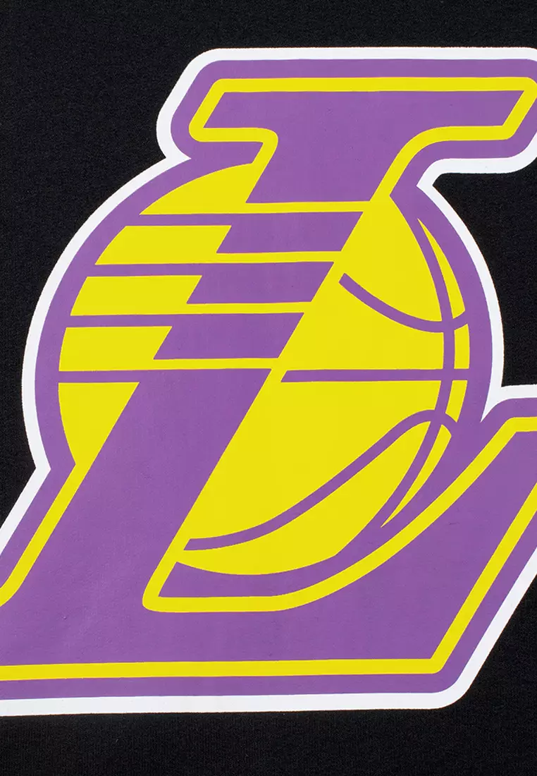 Basics Primary Logo Los Angeles Lakers Mens Hoodie