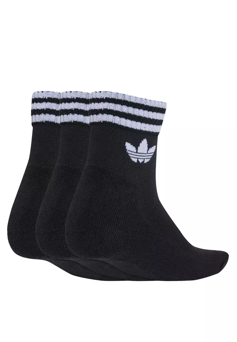 3-Stripes Ankle Socks 3 Pairs