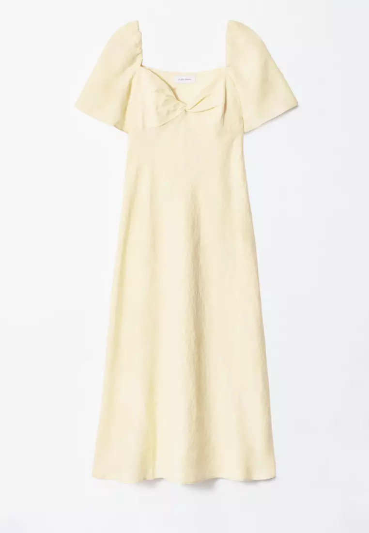 Linen Midi Dress