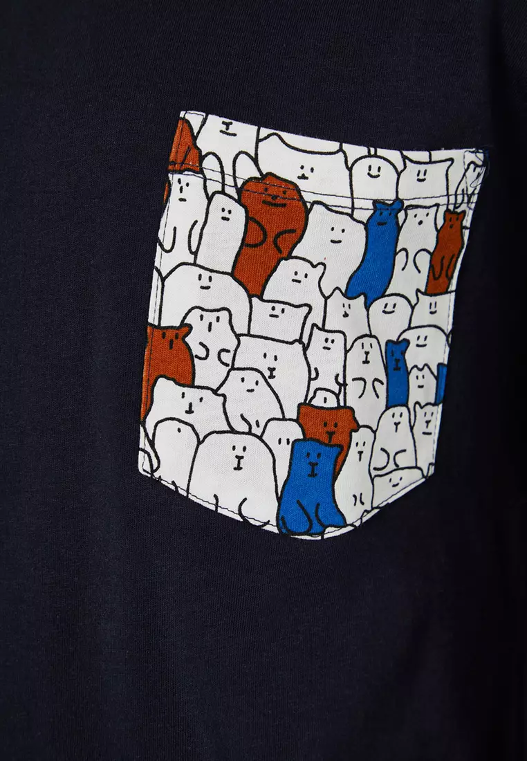 Regular Fit Printed Pajamas Set