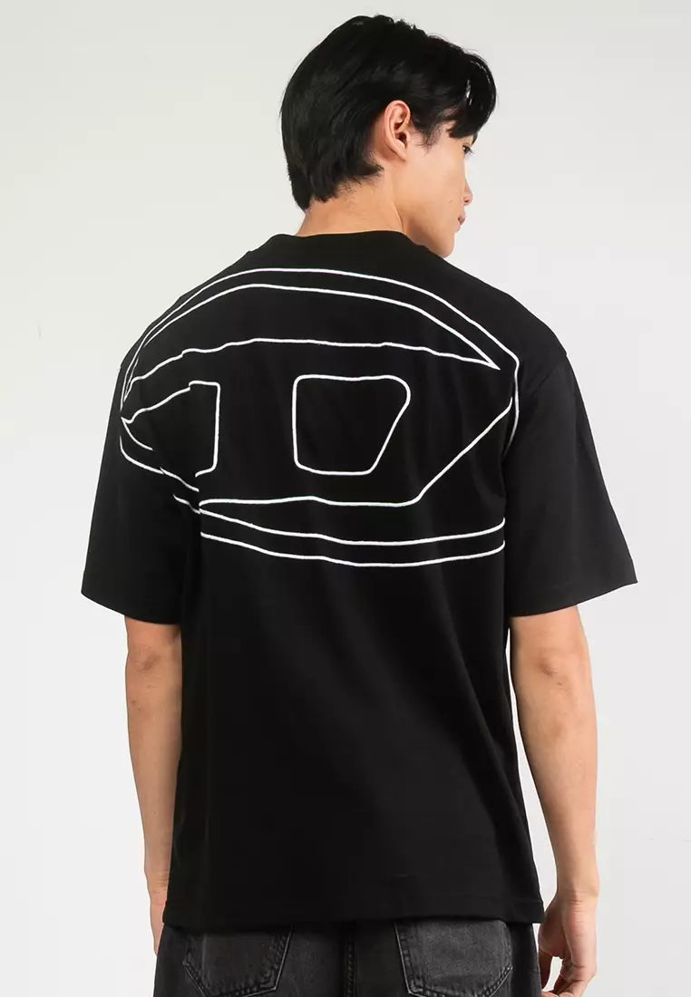 Oversized T-Shirt with Oval D Logo