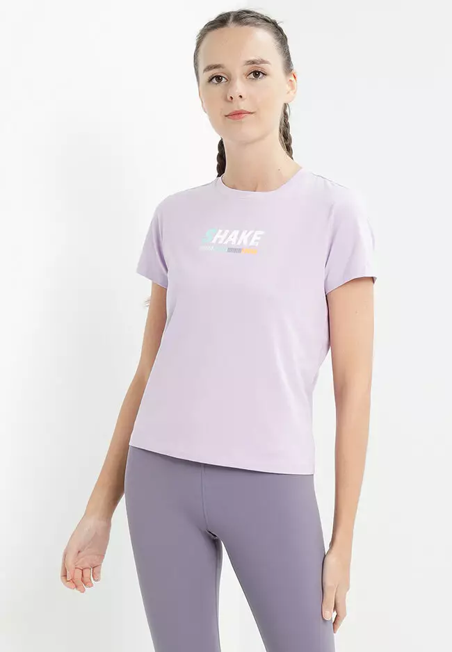 Purple nike just shop do it shirt