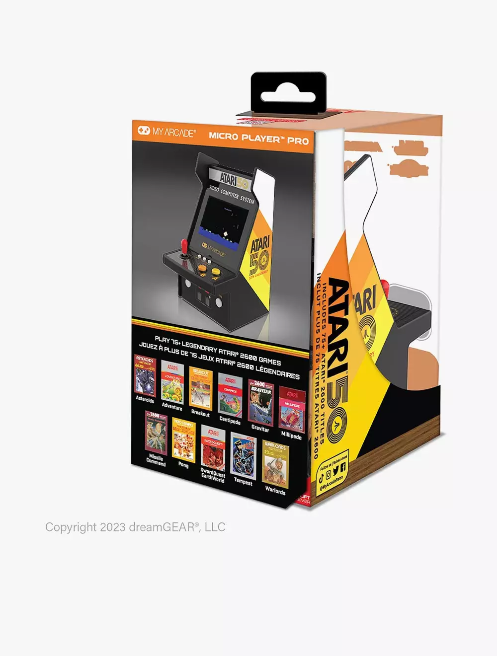 MY ARCADE  MICRO PLAYER PRO 6 8 ATARI PORTABLE - MYADGUNL-7013