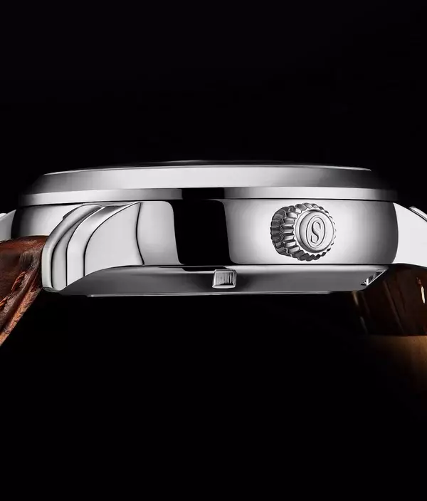 Jam Tangan Pria Automatic Analog Stuhrling Celestial 1017-02 Dual Time Skeleton