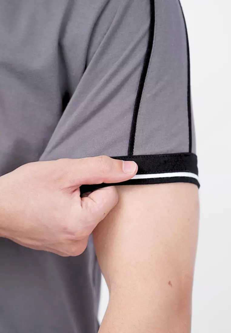 Ryusei Kaos Pria Vaunted Grey