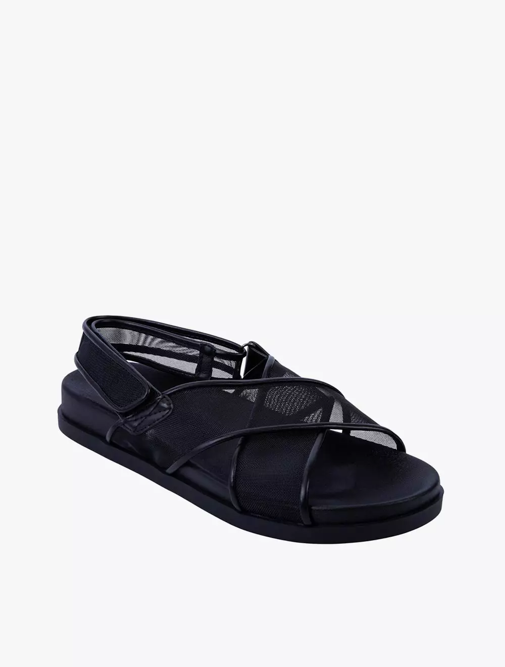 Payless State Street Womens Clarissa Xband Footbed - Black_05