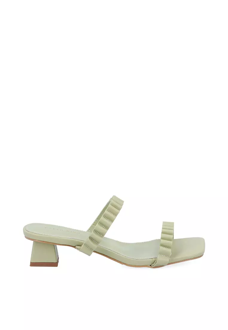 Discount on Carlo Rino  shoes - SKU: Green Stripy Sandals