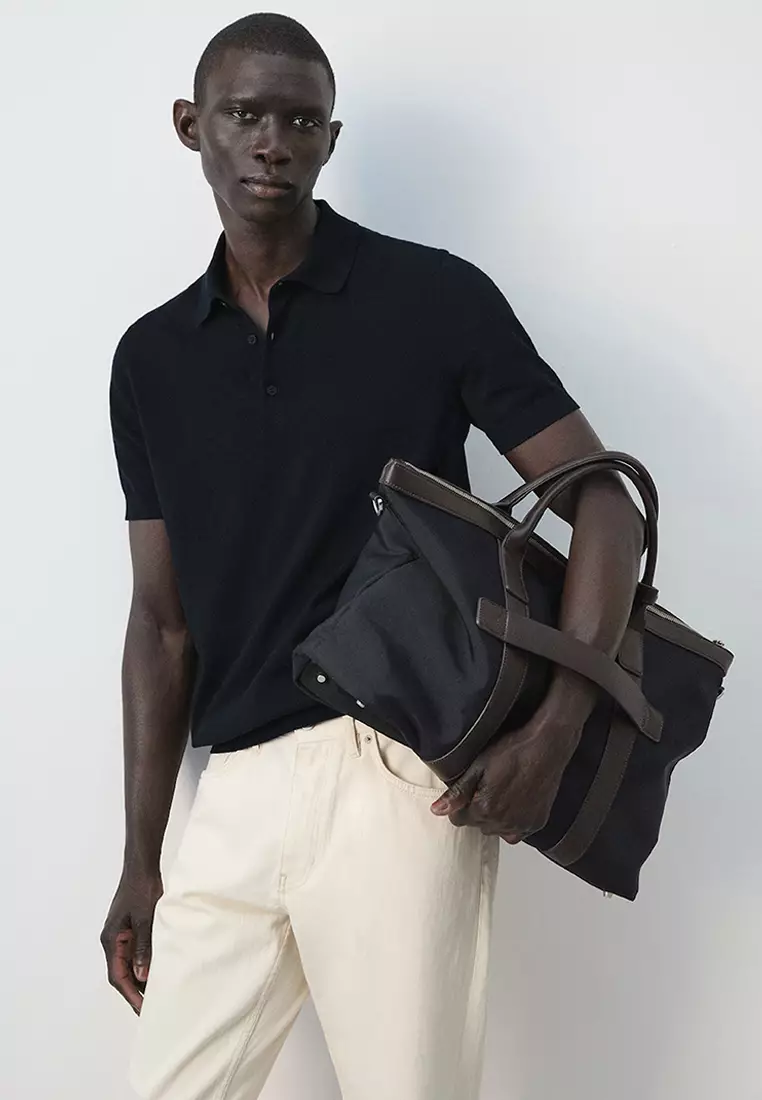 100% Cotton Fine-Knit Polo Shirt