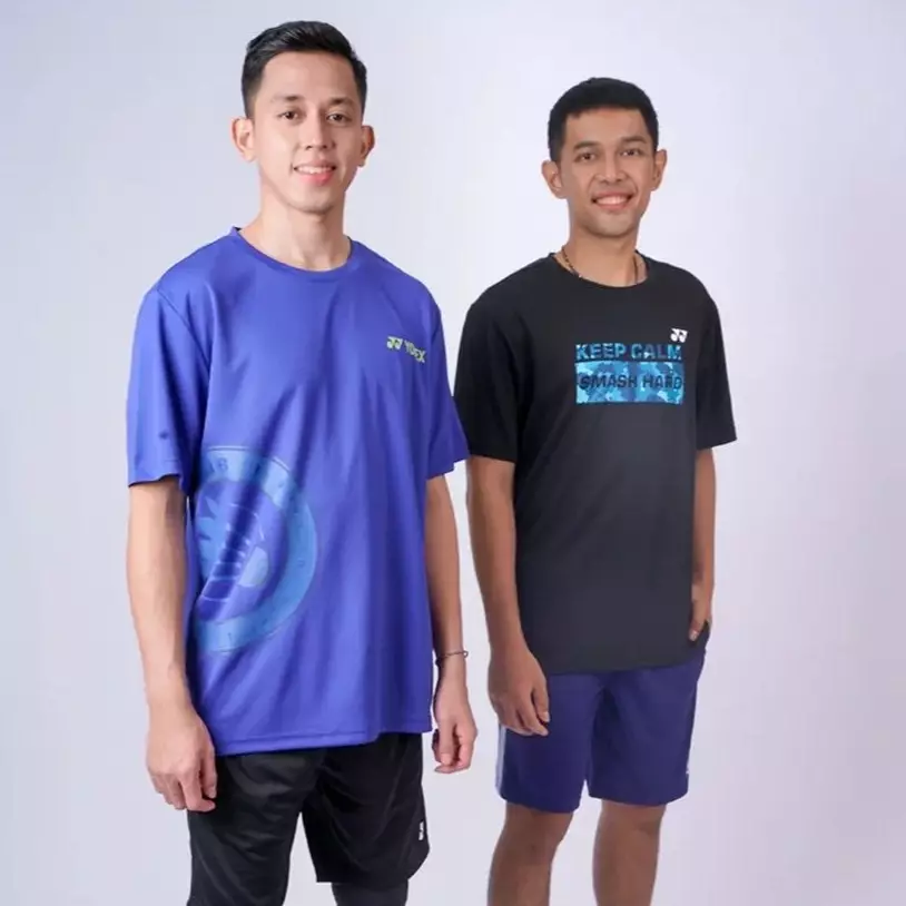 Kaos Jersey Badminton Dewasa Yonex RM 2509 Comfort Club 6 Jet Black