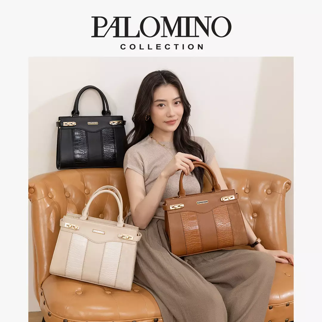 Palomino Rafela Handbag Wanita Warna Cinnamon