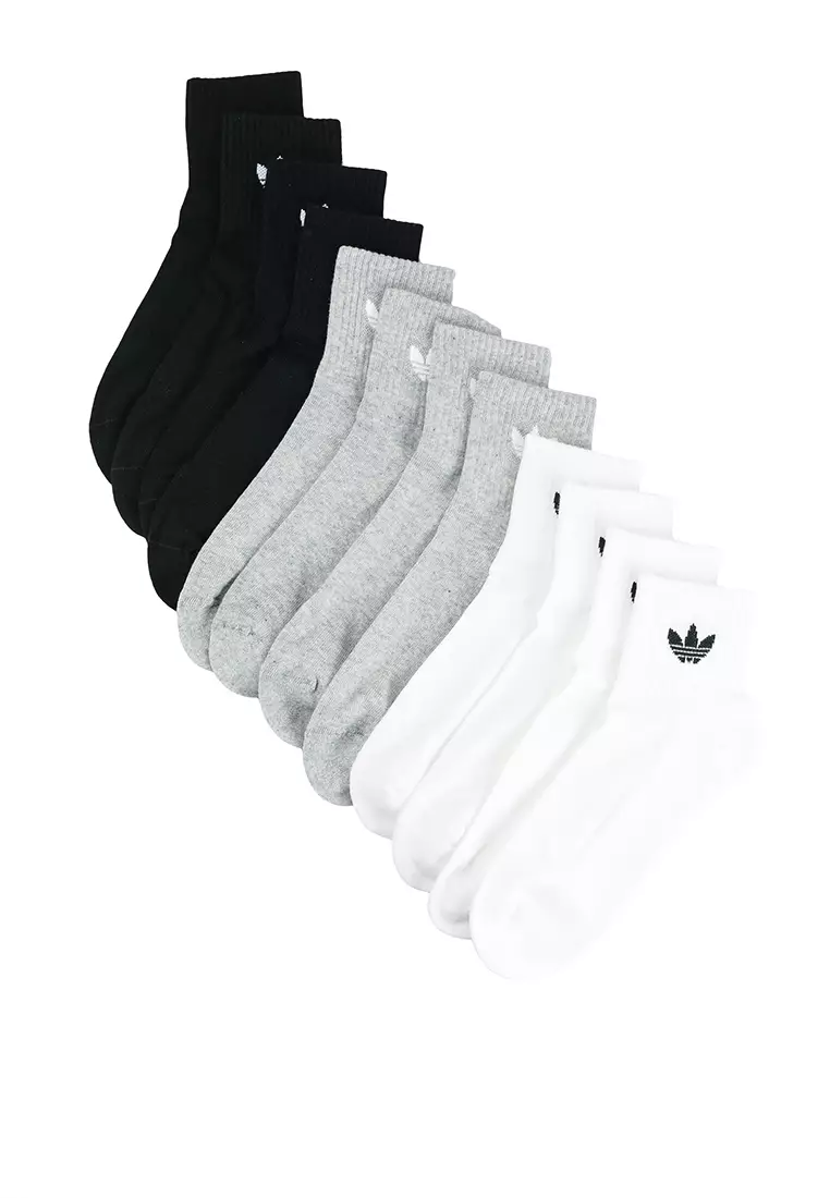 Buy ADIDAS mid ankle socks 6 pairs 2024 Online ZALORA Singapore