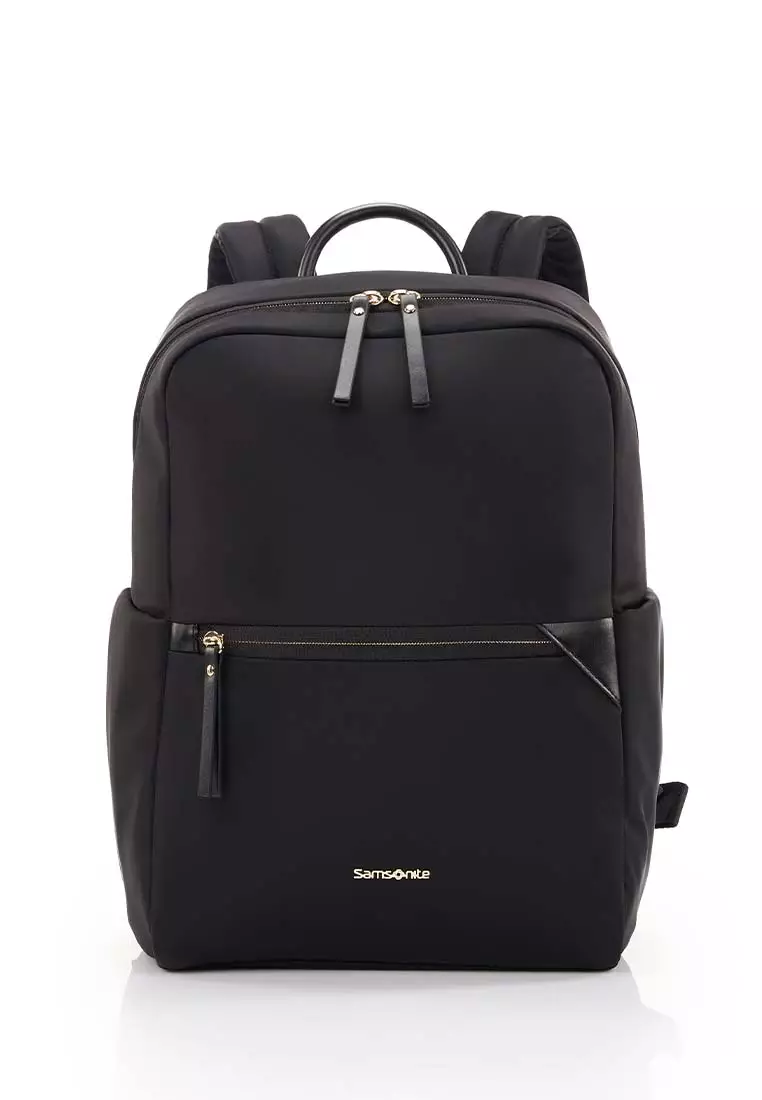 PRUDENCE ECO BACKPACK 14.1" STRAP ANTM - BLACK