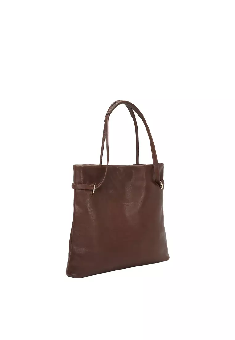 Empiricism Bucket Tote Bag - Cacao