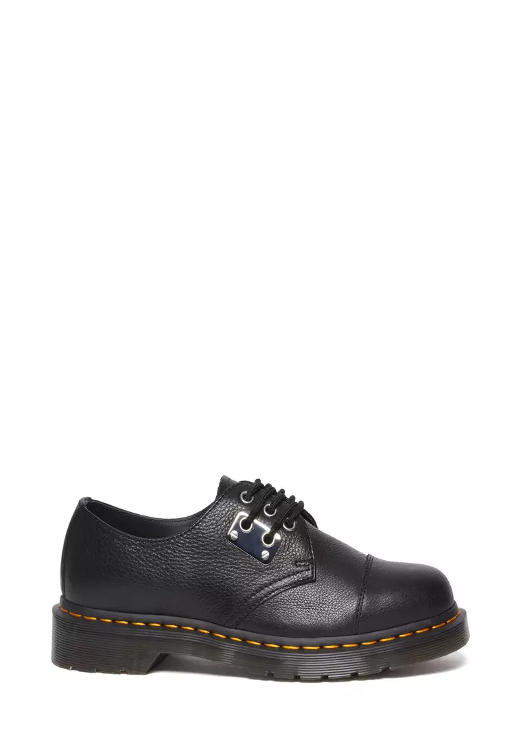 Discount on Dr. Martens  shoes - SKU: 1461 Toe Plate Lunar Leather Oxford Shoes