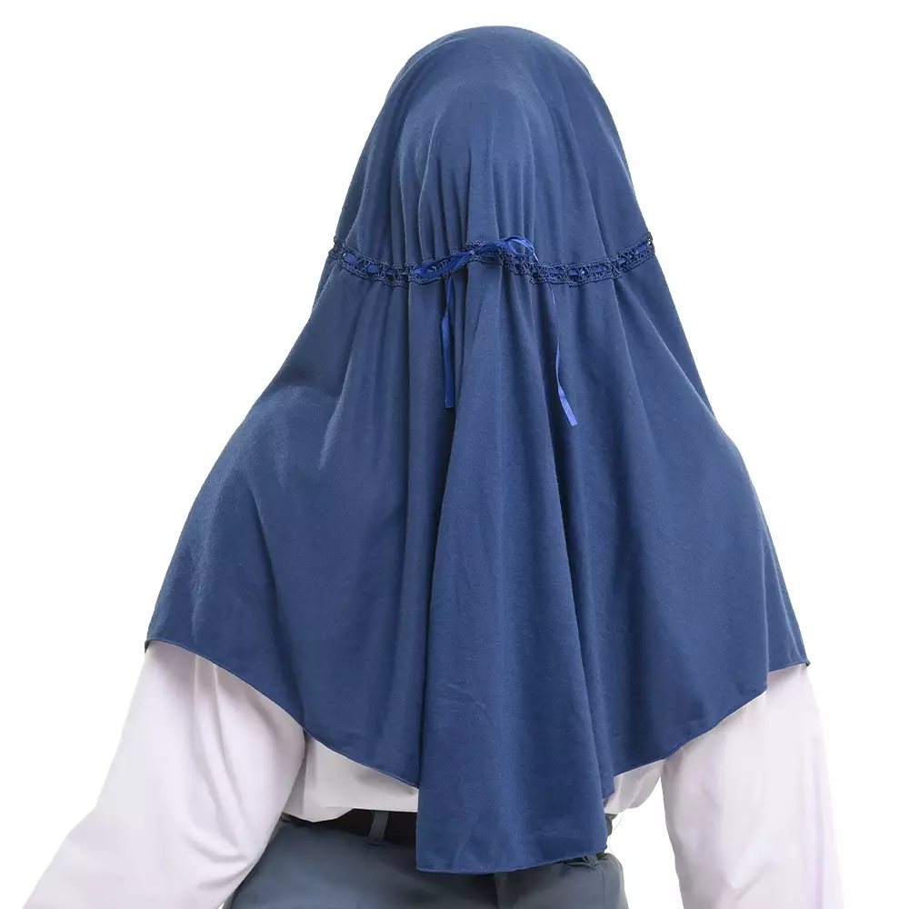 Rabbani - Kerudung Sekolah Instan Innova - Navy XL (New)