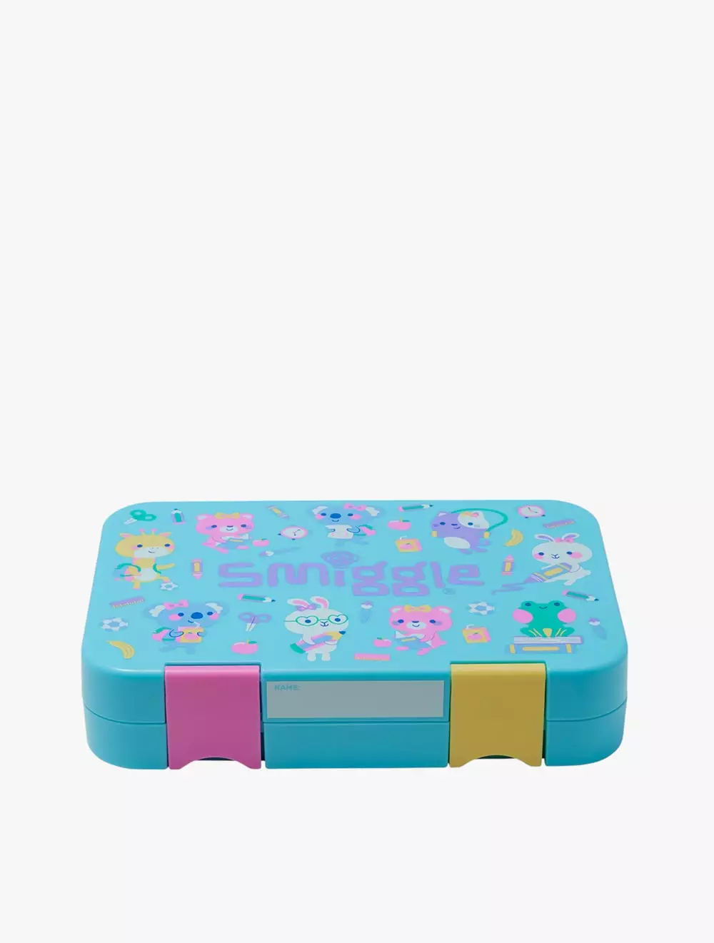 Smiggle Lunch Box Bento Med Happy Ready - IGL456962AQU
