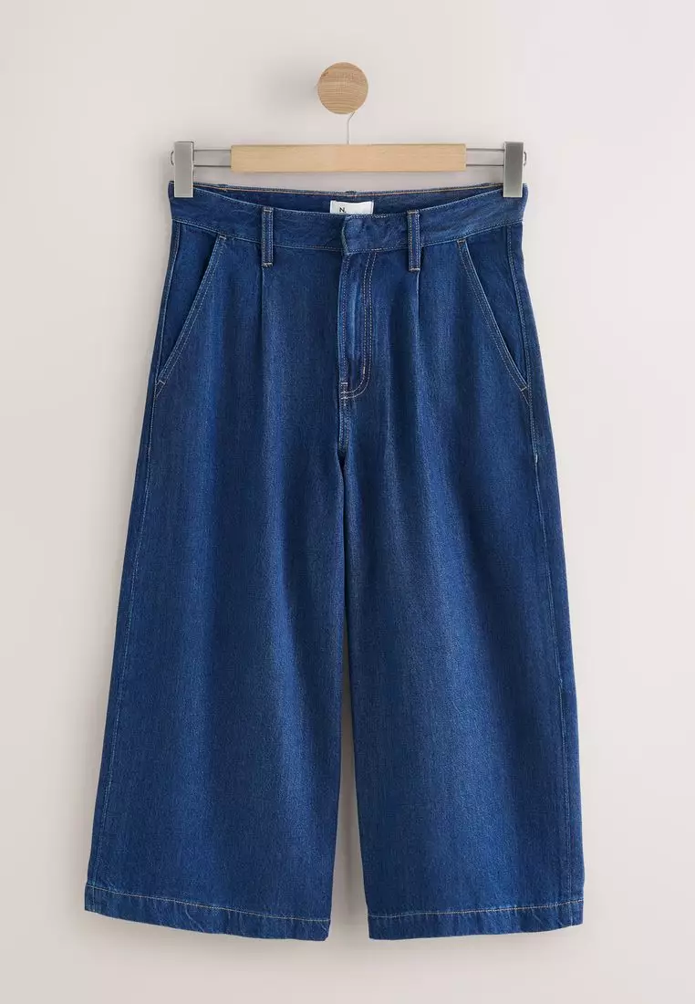 N.Premium High Rise Culotte Jeans