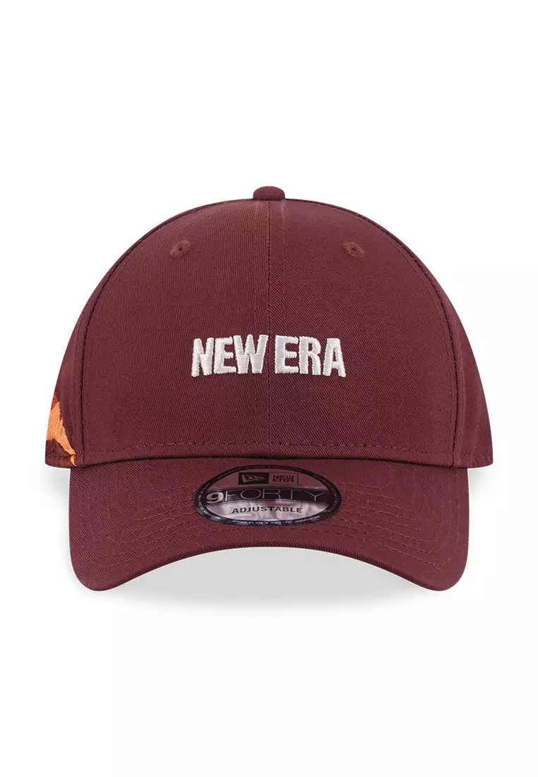 NE Mountain Logo FW25 Deep Auburn 9FORTY Adjustable Cap