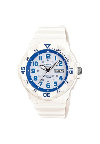 CASIO white Casio Diver Analog Watch (MRW-200HC-7B2V) EF372ACB0C2D2BGS_1