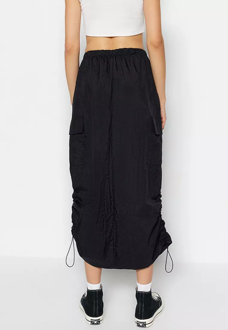Parachute Midi Skirt