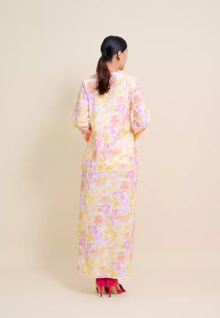 Bayu Somerset Calanthe Kurung in Pink