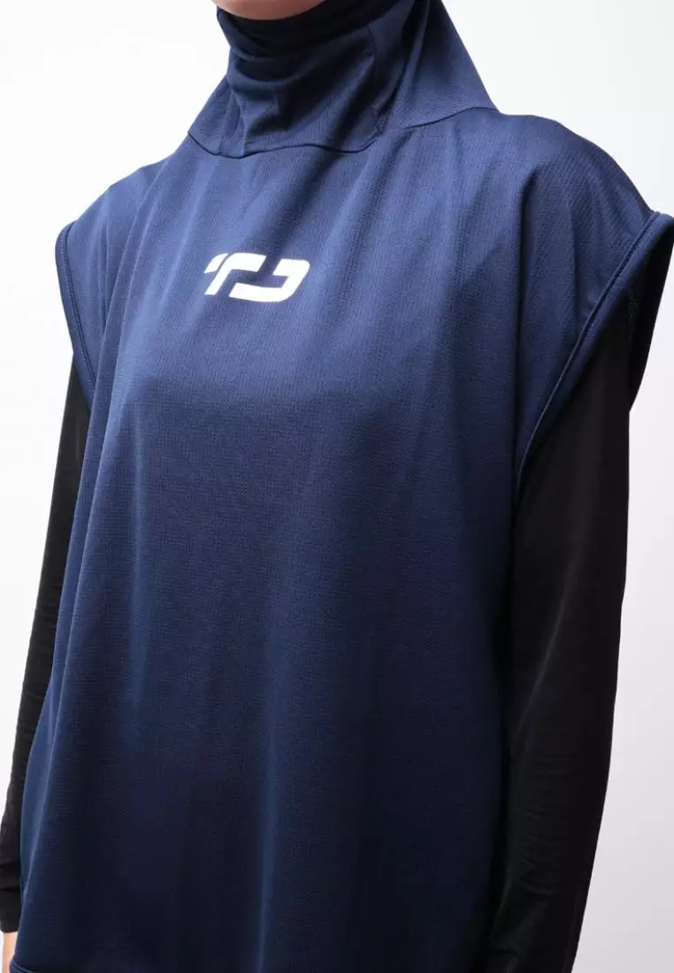 Td Active LSA04 Hbs Hijab Sport Outer Senam Hoodie