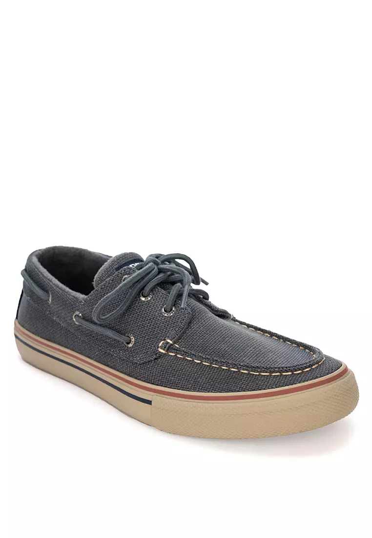 Buy Sperry Men s Bahama Storm 3 Eye SeaCycled Boat Sneaker Light