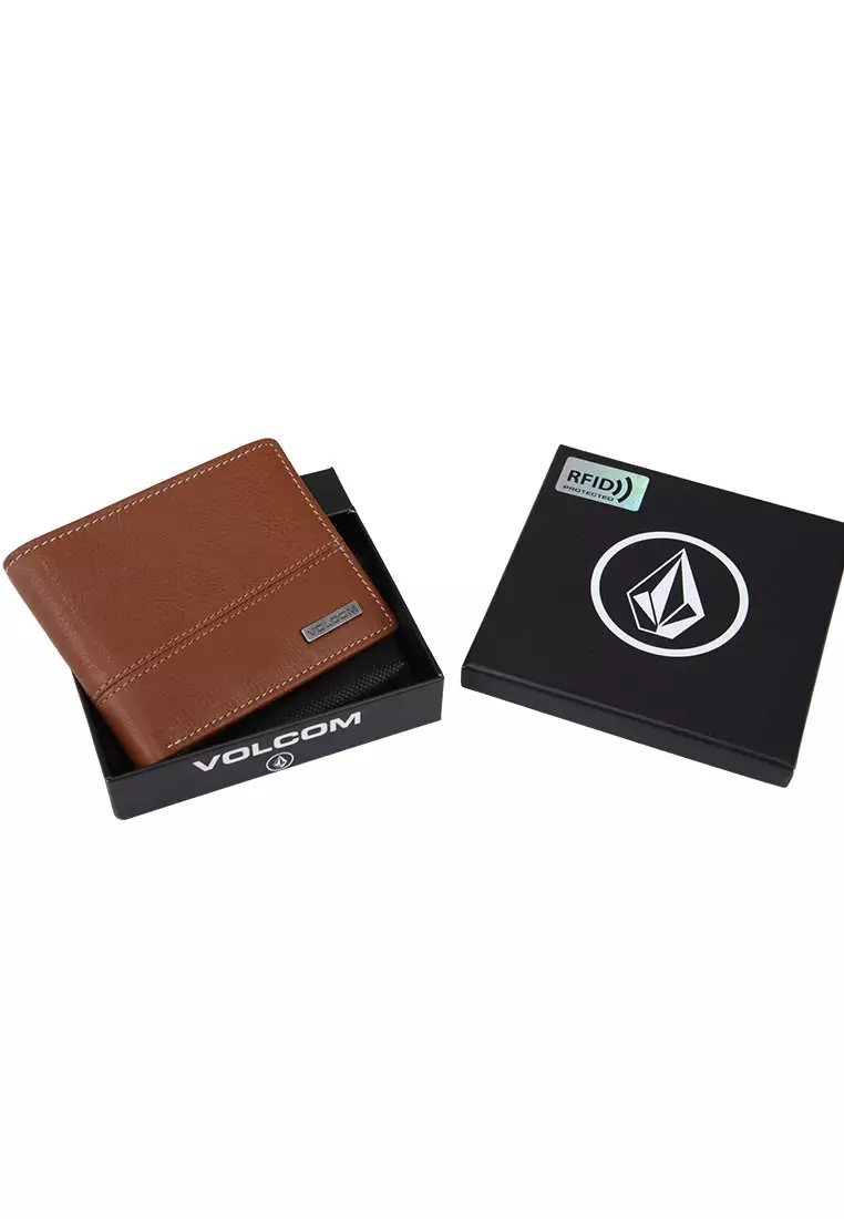 MLW SHIFTER STONE LEATHER WALLET TAN