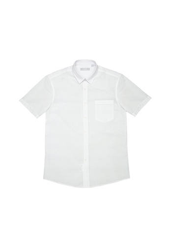 Goldlion white Goldlion Men Casual Short-Sleeved Shirt A9252AAB3973C3GS_1