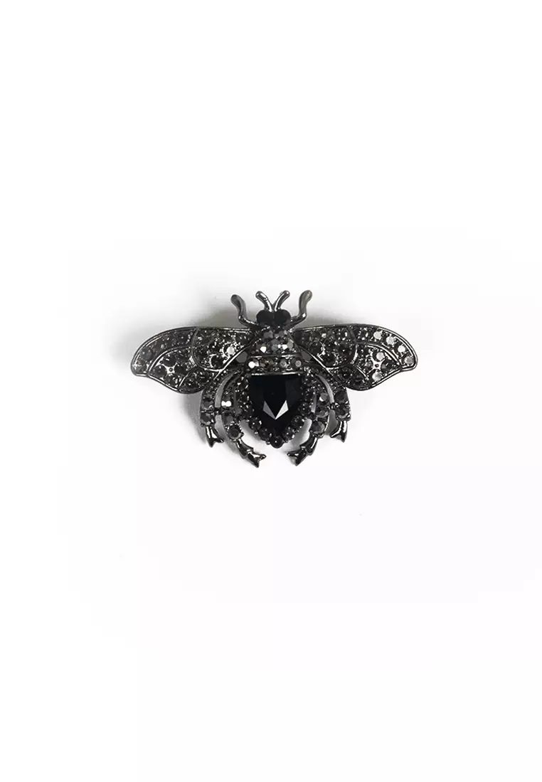 Houseofcuff lapel pin brooch bros untuk jas TUSUK SILVER A55