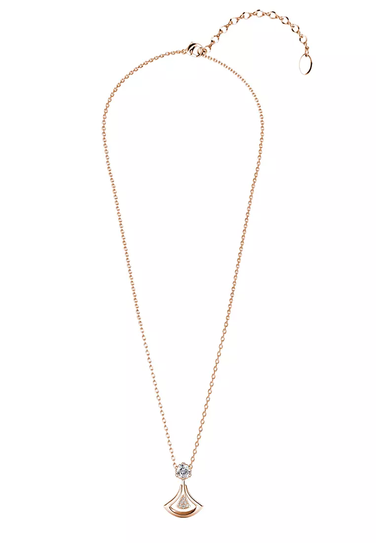 Dual Soul Crystal ( 4 style ) Pendant RG - Kalung Crystal by Her Jewellery