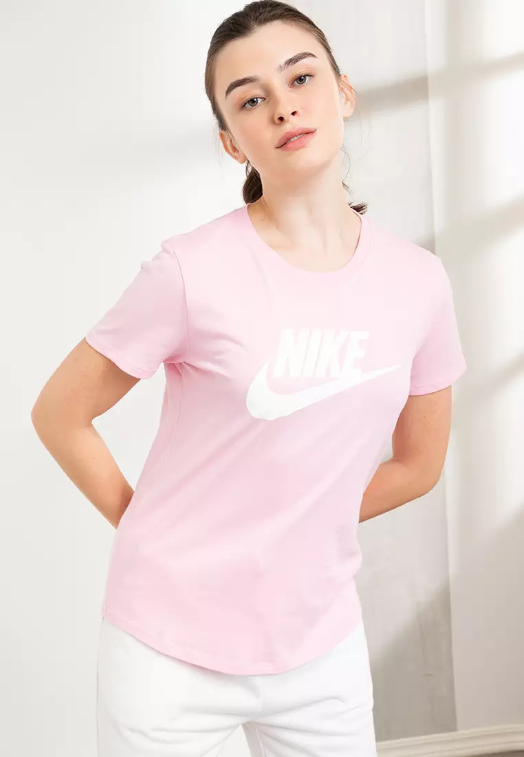 Buy Nike Women's Sportswear Club Essentials Icn Ftra T-Shirt 2024