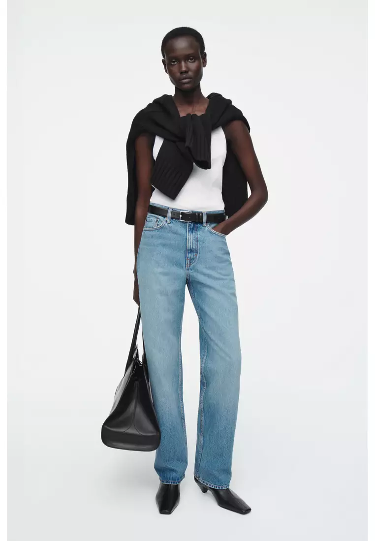 Buy COS COLUMN STRAIGHT-LEG JEANS 2026 Online | ZALORA