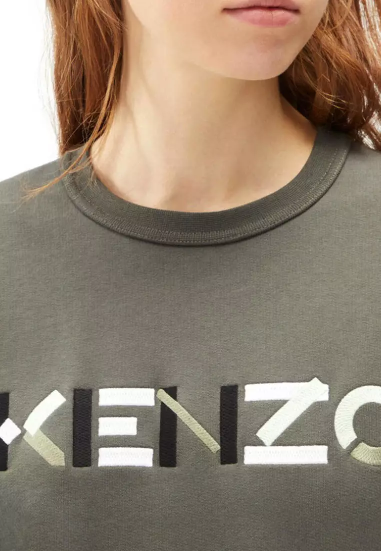 Logo Print 衛衣(綠色)