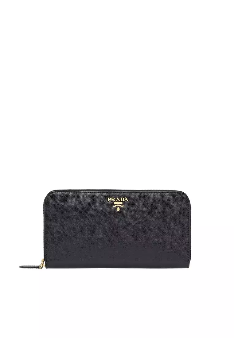 プラダZIPウォレット PRADA】VIPセール Zip Compact Wallet ジップコンパクト財布