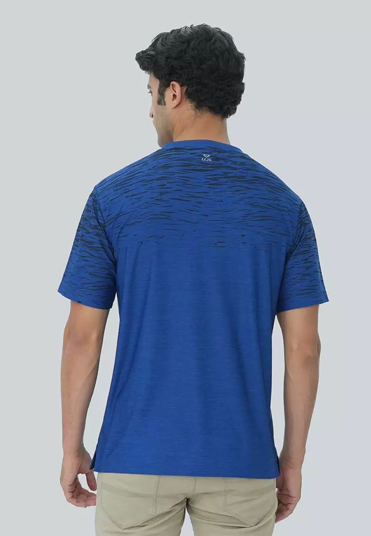 LGS - Kaos Olahraga Quick Dry - Slim Fit - Warna Variasi - Running - Tenis - Katun Nyaman