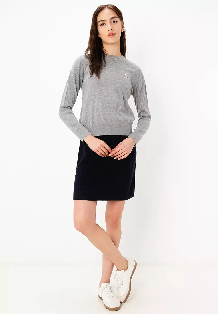 Baby Fox Patch Regular Jumper (nt)