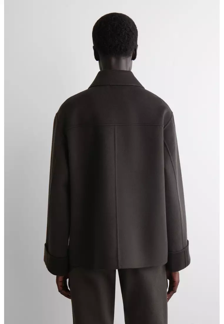 DOUBLE-FACED WOOL JACKET