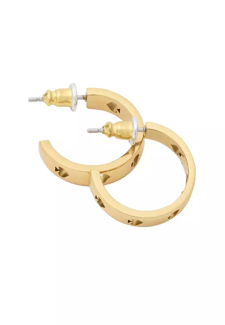 Cut To The Chase Spade Huggies Gold KJ999