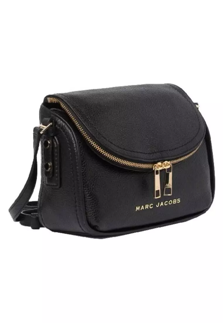 MARC JACOBS The Groove Leather Mini Messenger Black