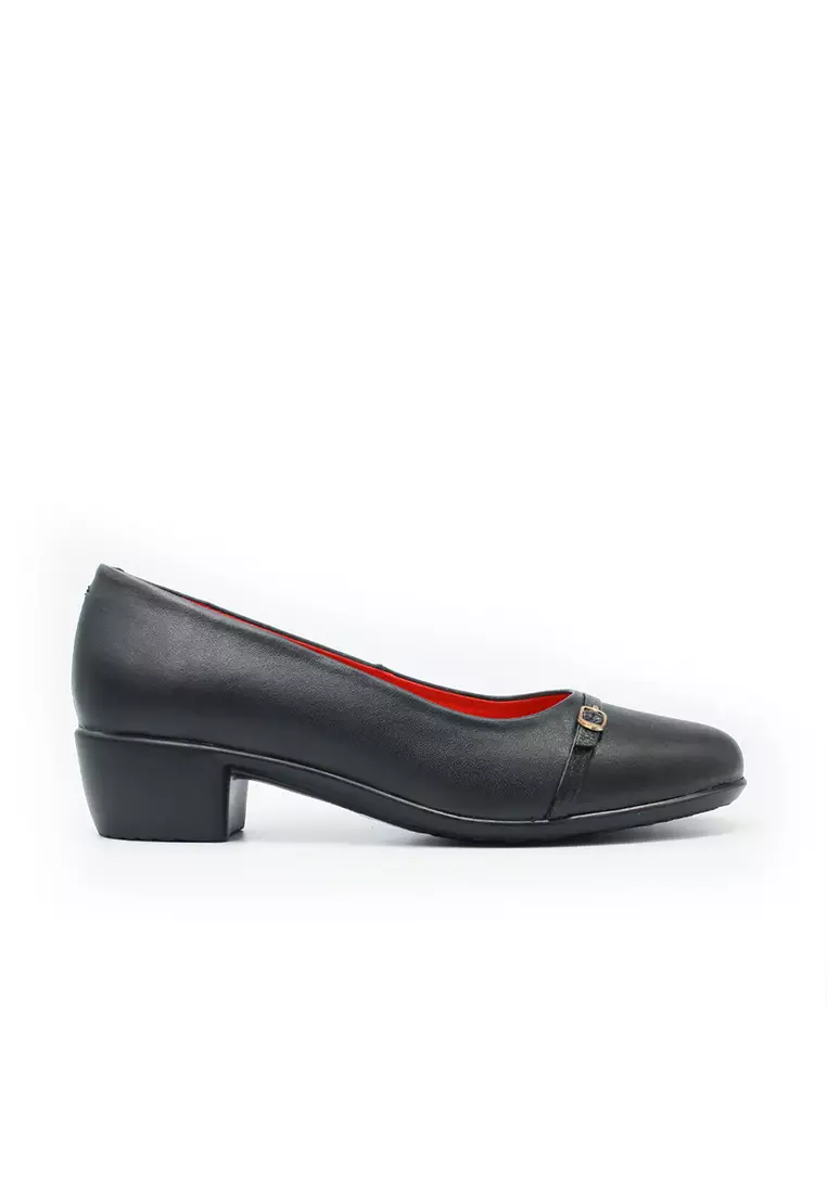 Discount on Bibo  shoes - SKU: Claire Leather Low Heels
