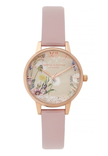 Buy Olivia Burton Olivia Burton The Wishing Watch Vegan Rose Sand 30mm Women S Watch Online Zalora Malaysia