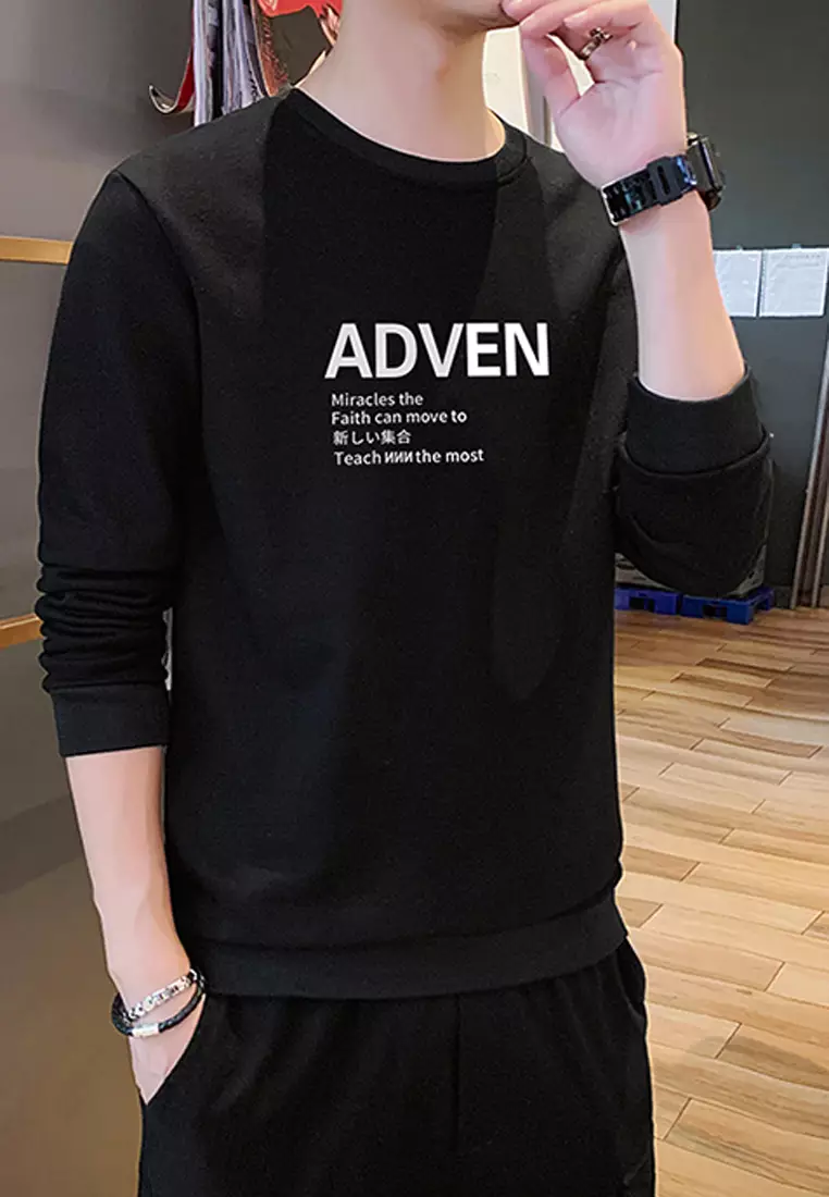 Printed Long Sleeves Tee