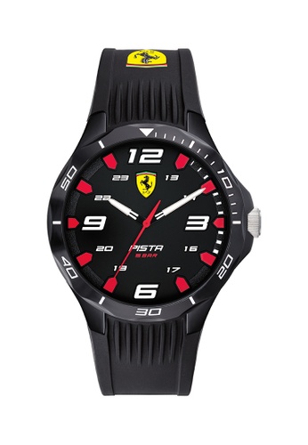 Scuderia Ferrari black Scuderia Ferrari Pista Black Men's Watch (0870047) 27E2AAC3F4E1E8GS_1