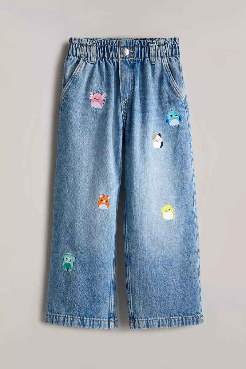 Buy H&M Print-motif cargo jeans 2024 Online