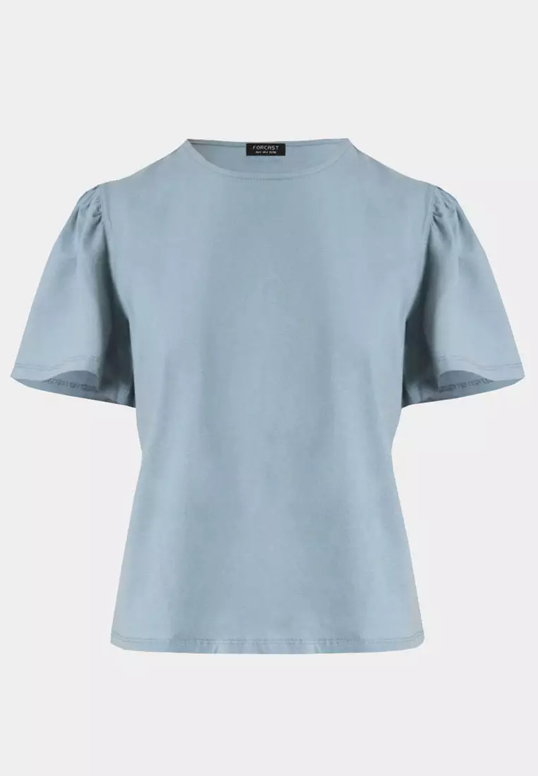 Cayla Gathered Sleeve Tee