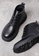 Twenty Eight Shoes black Top Layer Cowhide Lace Up Boots VB829 26C0BSHDB3EAE9GS_2